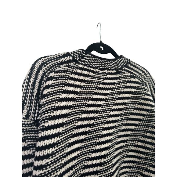 Rag & Bone Willow Striped Wool  Mockneck Sweater Size Medium - Picture 6 of 11